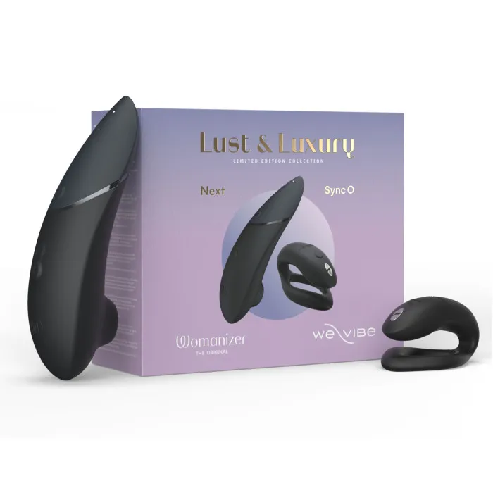 набор luxury collection: womanizer next + we-vibe sync o в 