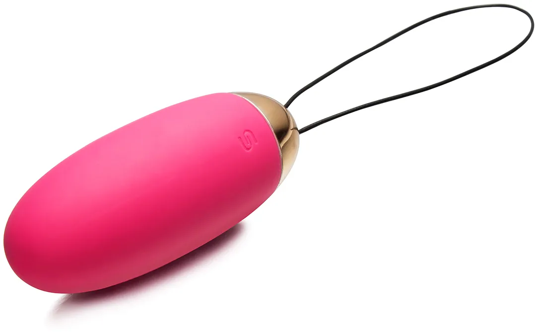 виброяйцо elva plum red с пультом управления в 