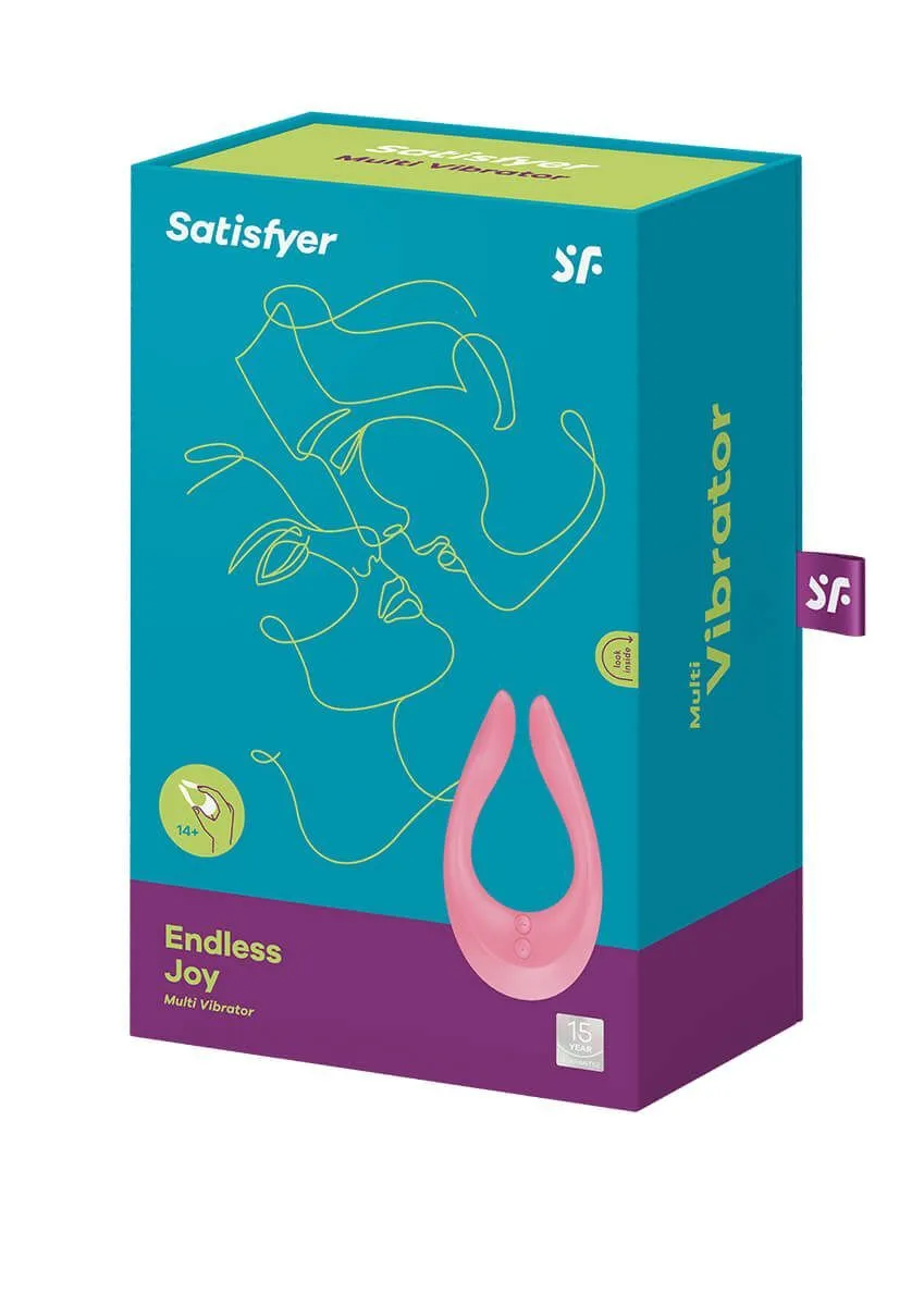 cтимулятор satisfyer endless joy, розовый в 
