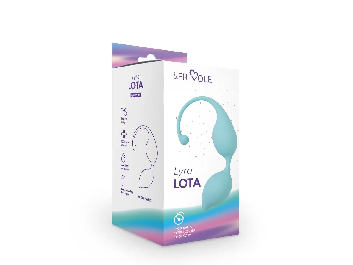 вагинальные шарики lota, аквамарин в 