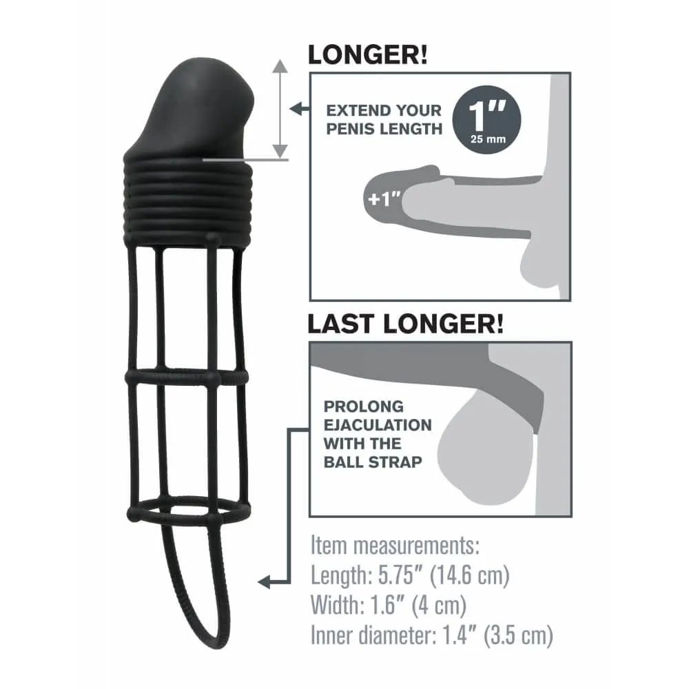 насадка на пенис pipedream performance extension, увеличивающая в 