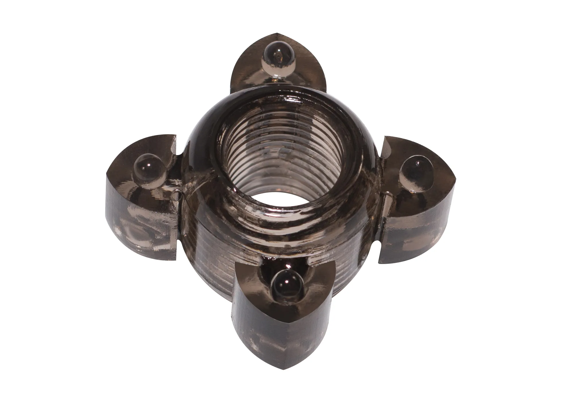 Эрекционное кольцо Rings Screw black 0112-41Lola