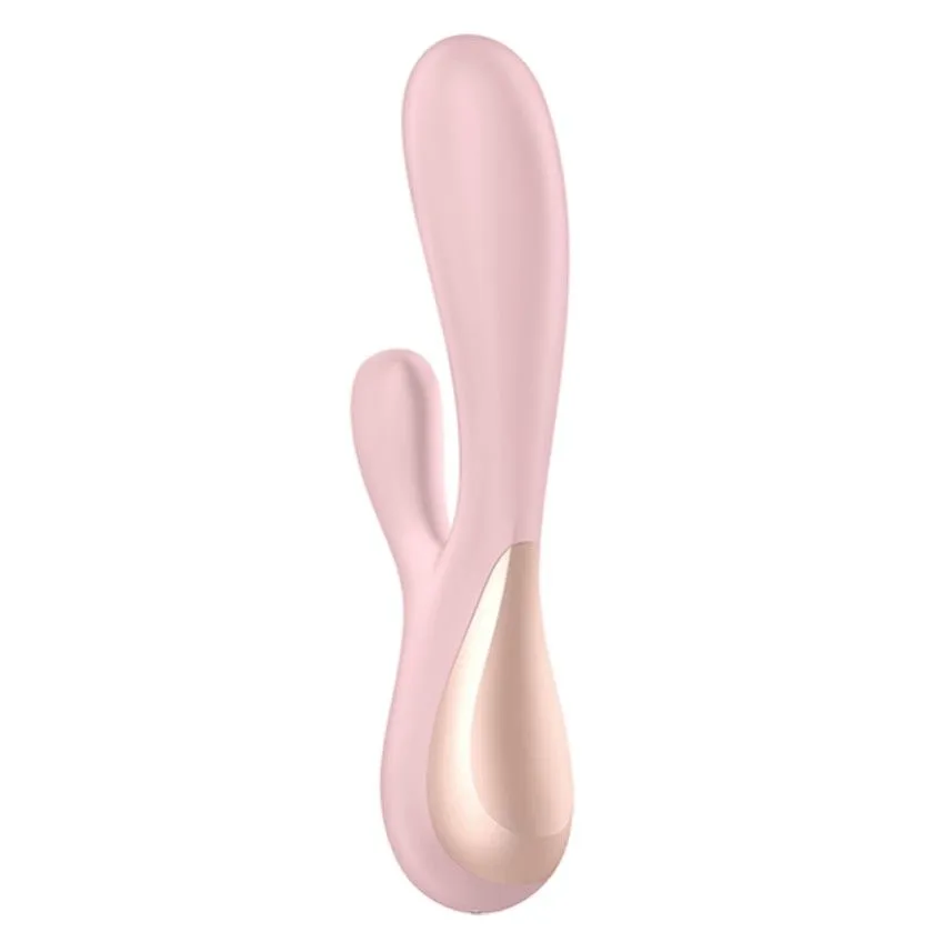 вибростимулятор satisfyer mono flex, розовый в 