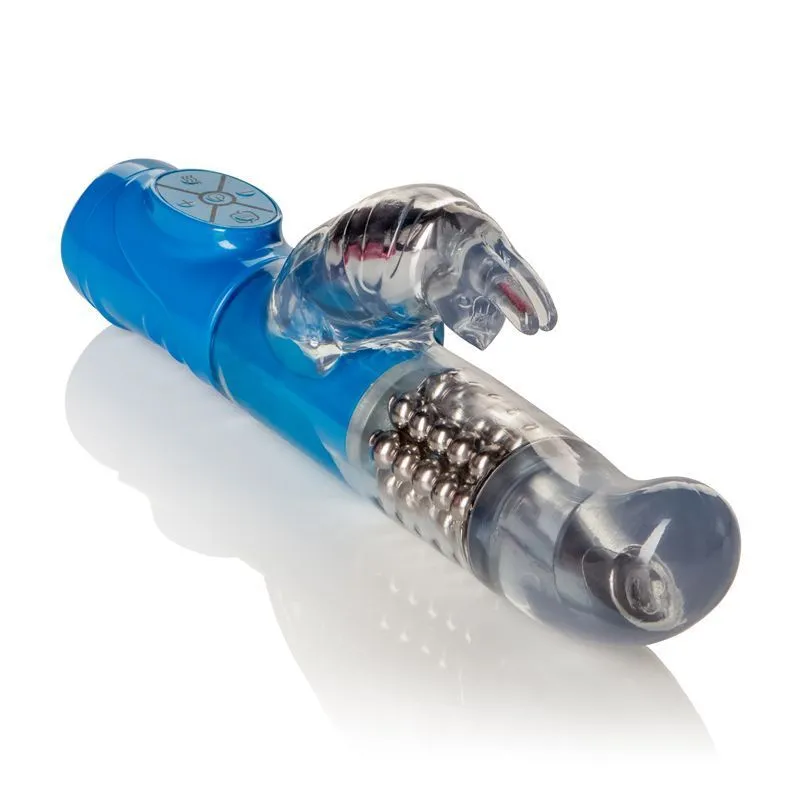 вибратор california exotic novelties advanced g jack rabbit, голубой в 