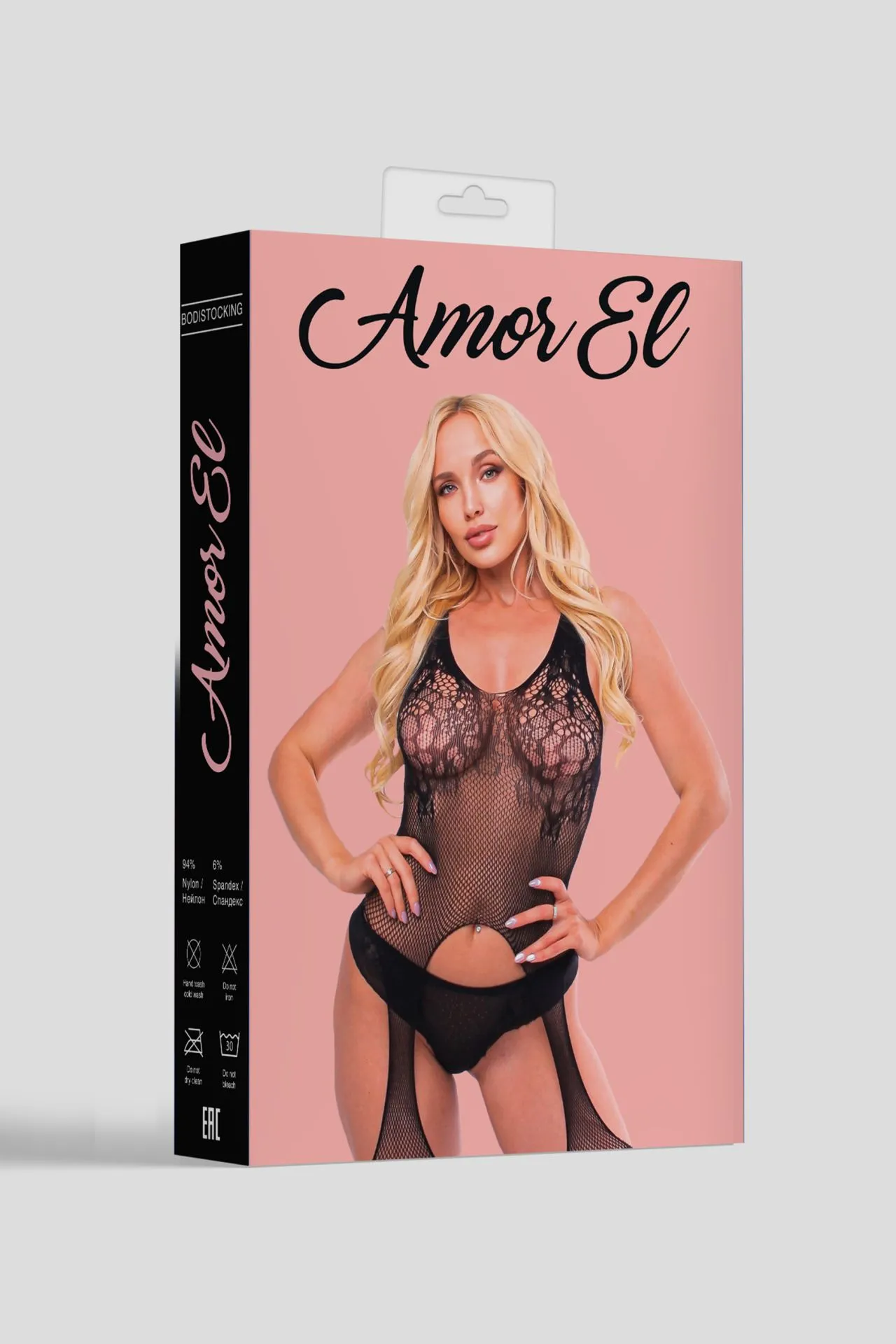 Эротическое кетсьюит (боди-комбинезон) blanca s/l черный в 