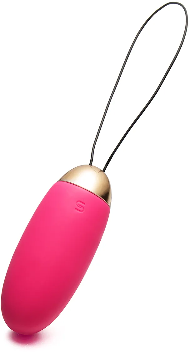 виброяйцо elva plum red с пультом управления в 