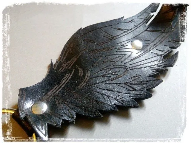 Эротическое бондажный комплект подиум крылья, черный в 