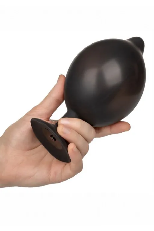 расширяющаяся анальная пробка colt xxxl pumper plug with detachable hose в 