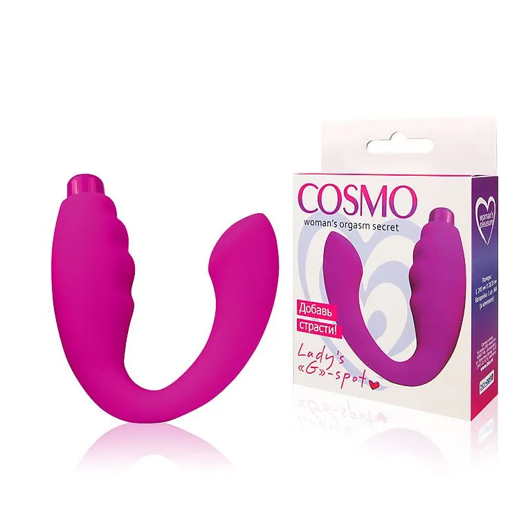 вибромассажер cosmo, розовый в 