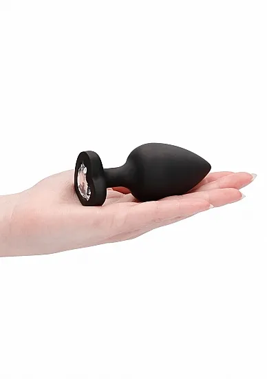 анальная пробка extra large diamond heart butt plug в 