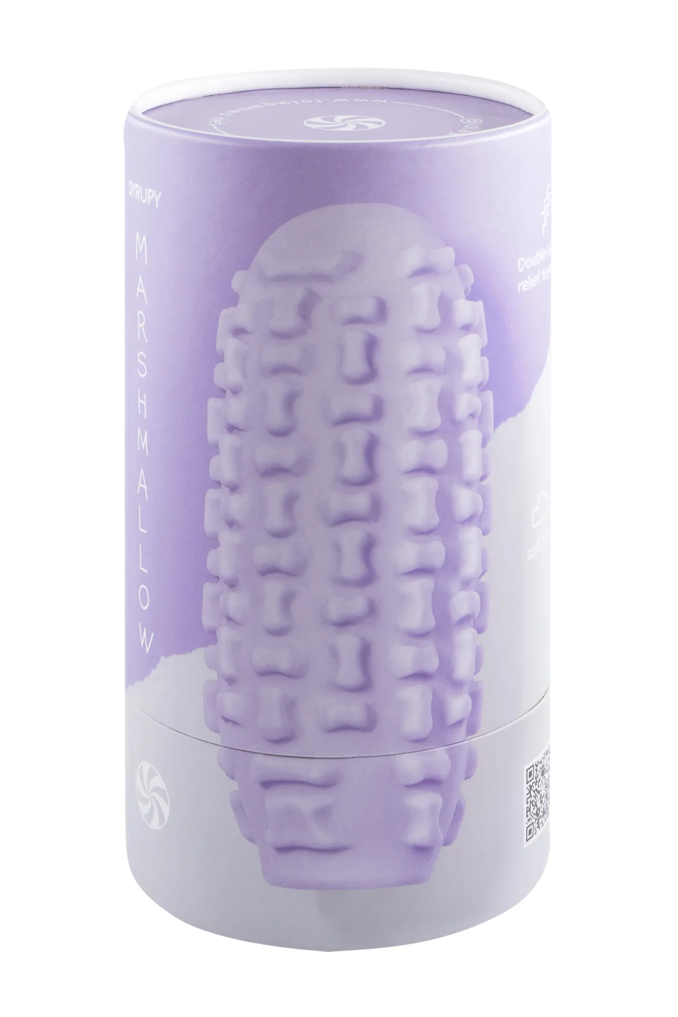 мастурбатор marshmallow maxi syrupy purple 8076-03lola в 