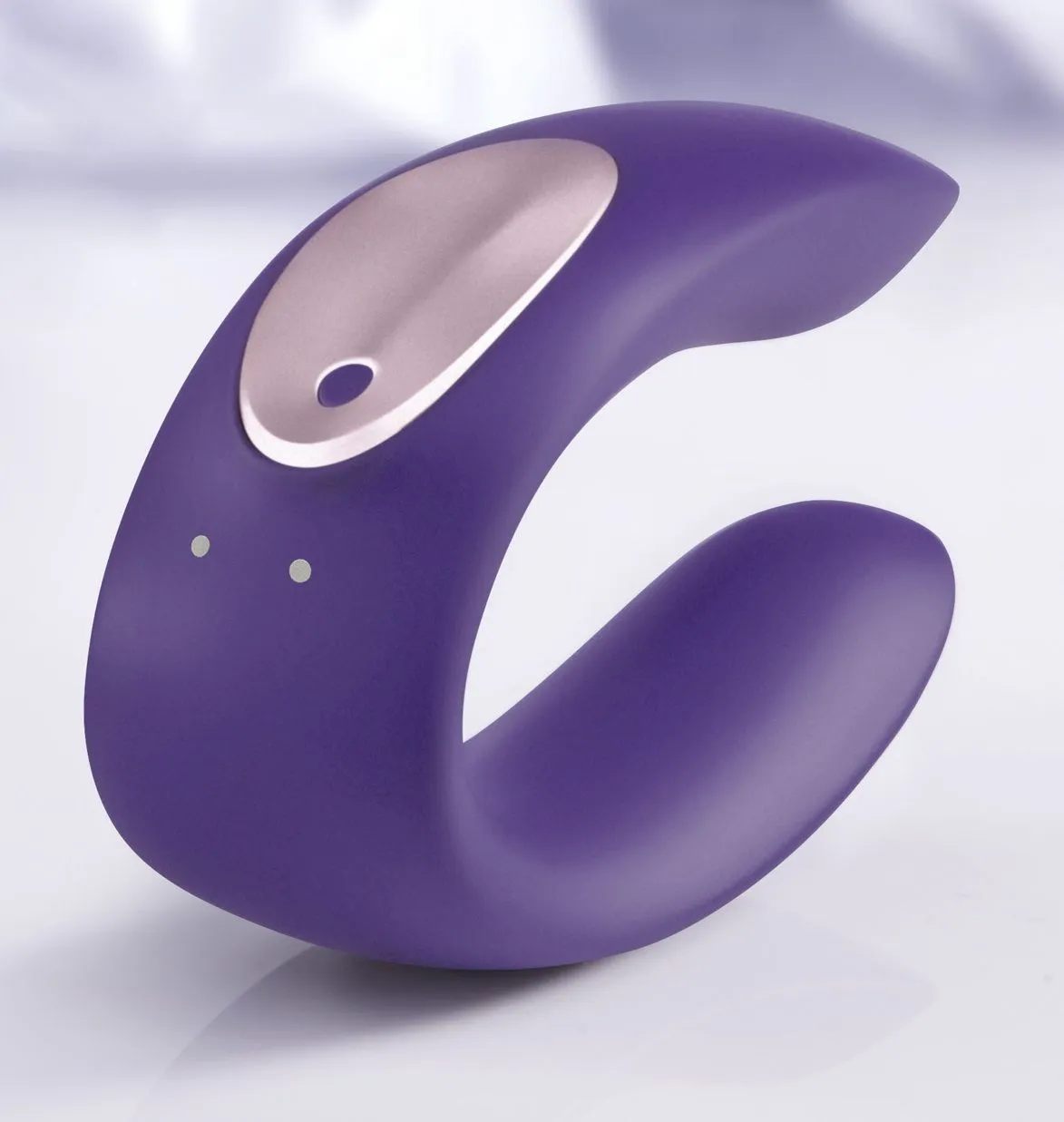 вибратор для пар satisfyer partner plus, фиолетовый в 