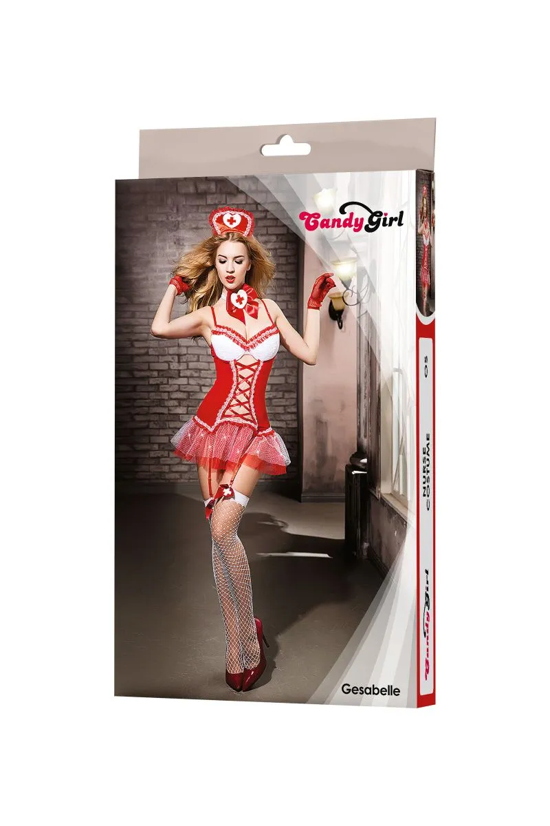 Эротическое костюм медсестры candy girl gesabelle в 