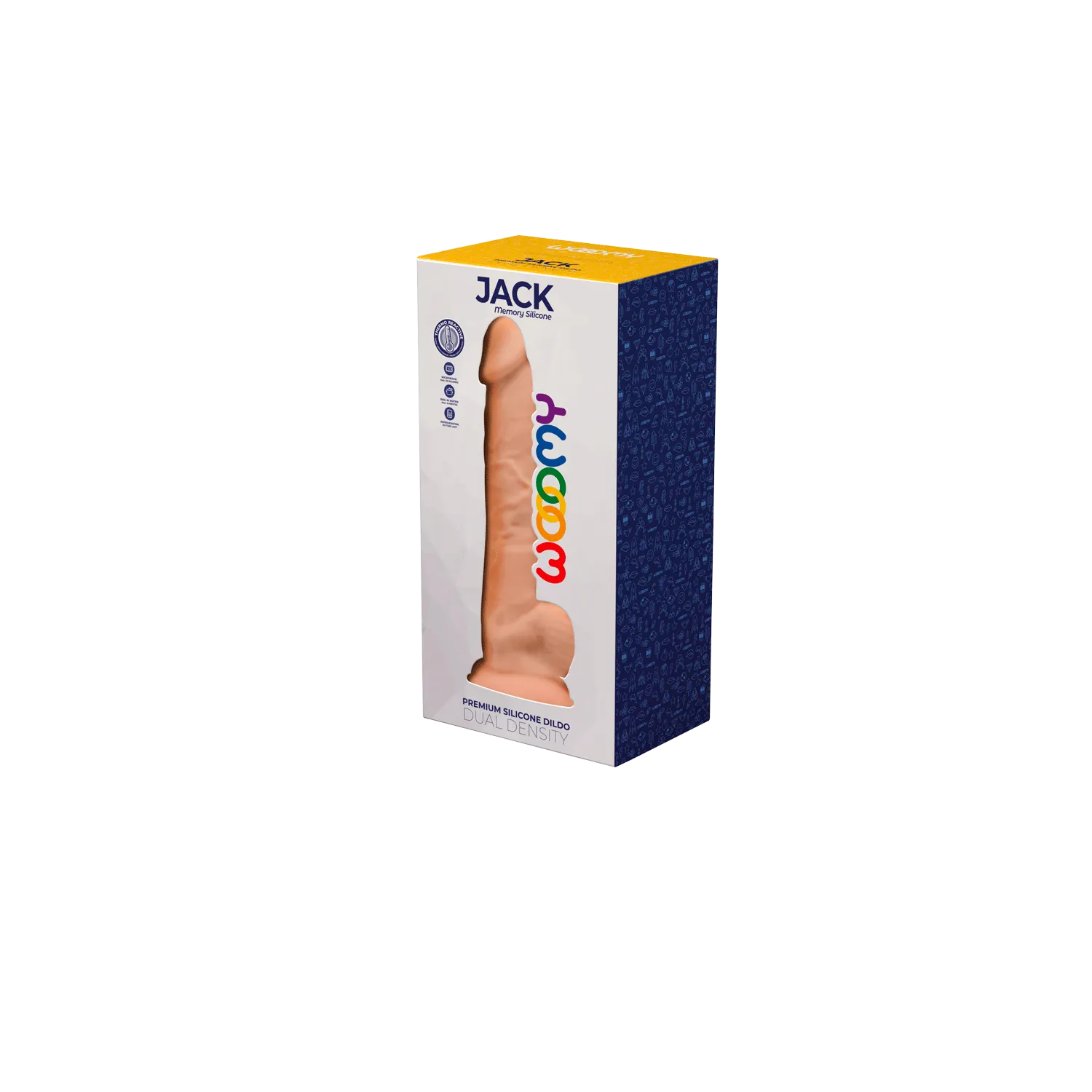 фаллоимитатор jack (dildo silexpan) 20787al в 