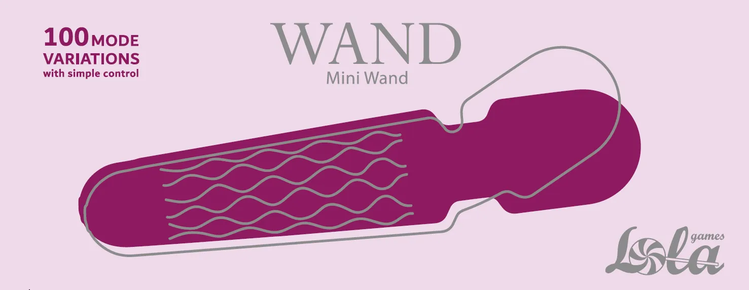 мини вонд mini wand purple 1016-01lola в 