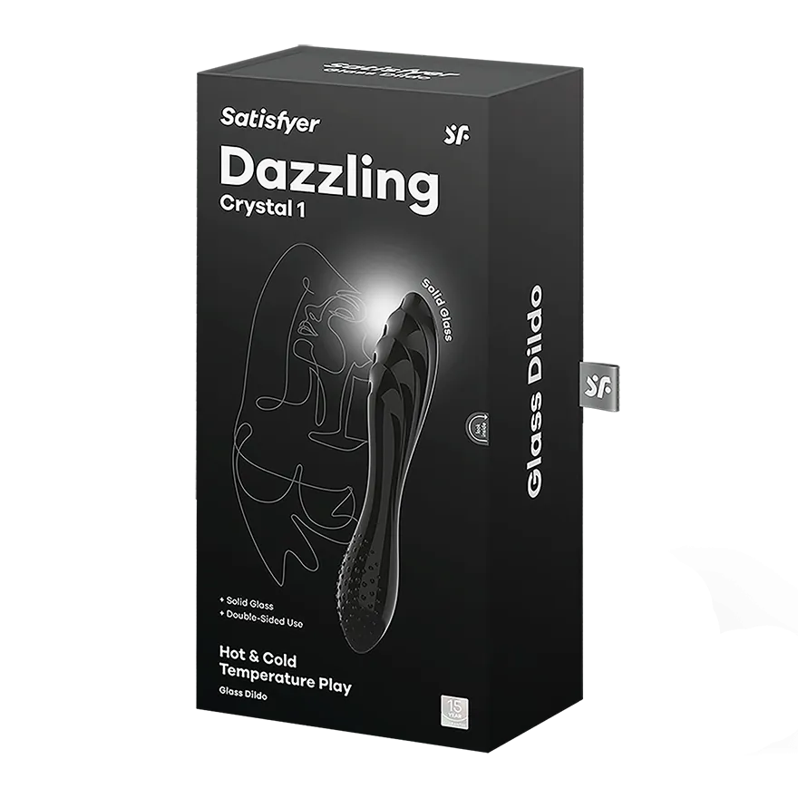 фаллоимитатор satisfyer dazzling crystal 1 black 045924sa в 