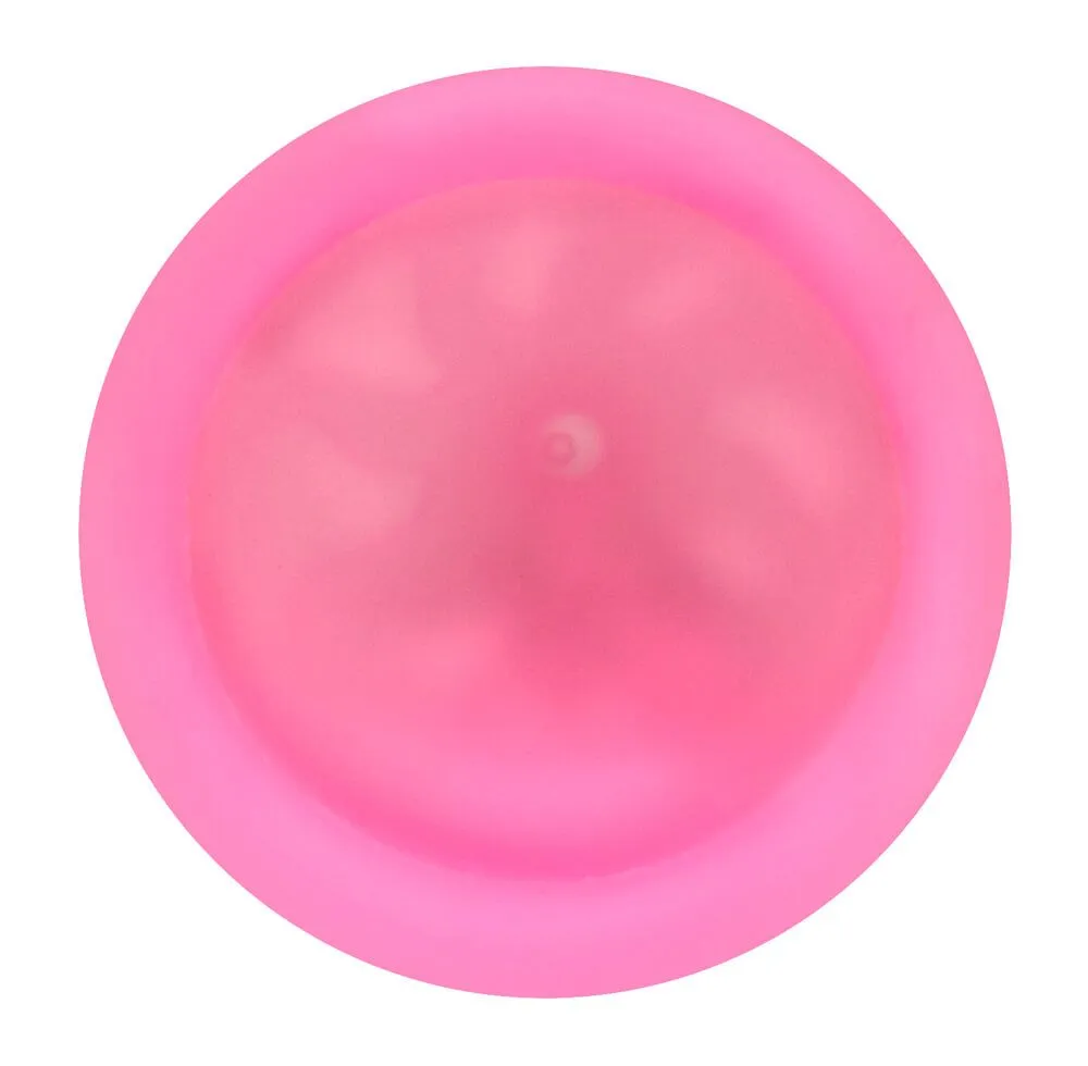 набор менструальных чаш lapin rose размеры s и l, розовый, 2 шт в 