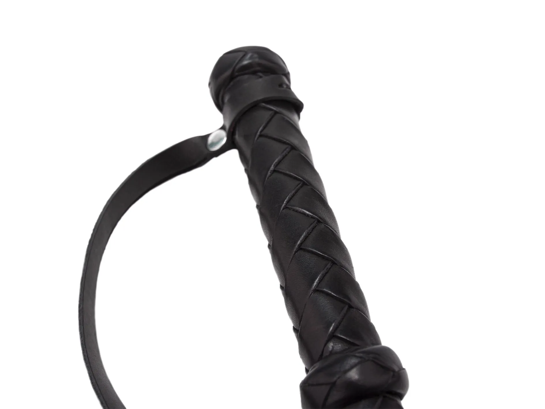 кнут "поддай жару", 65 см, чёрный в 