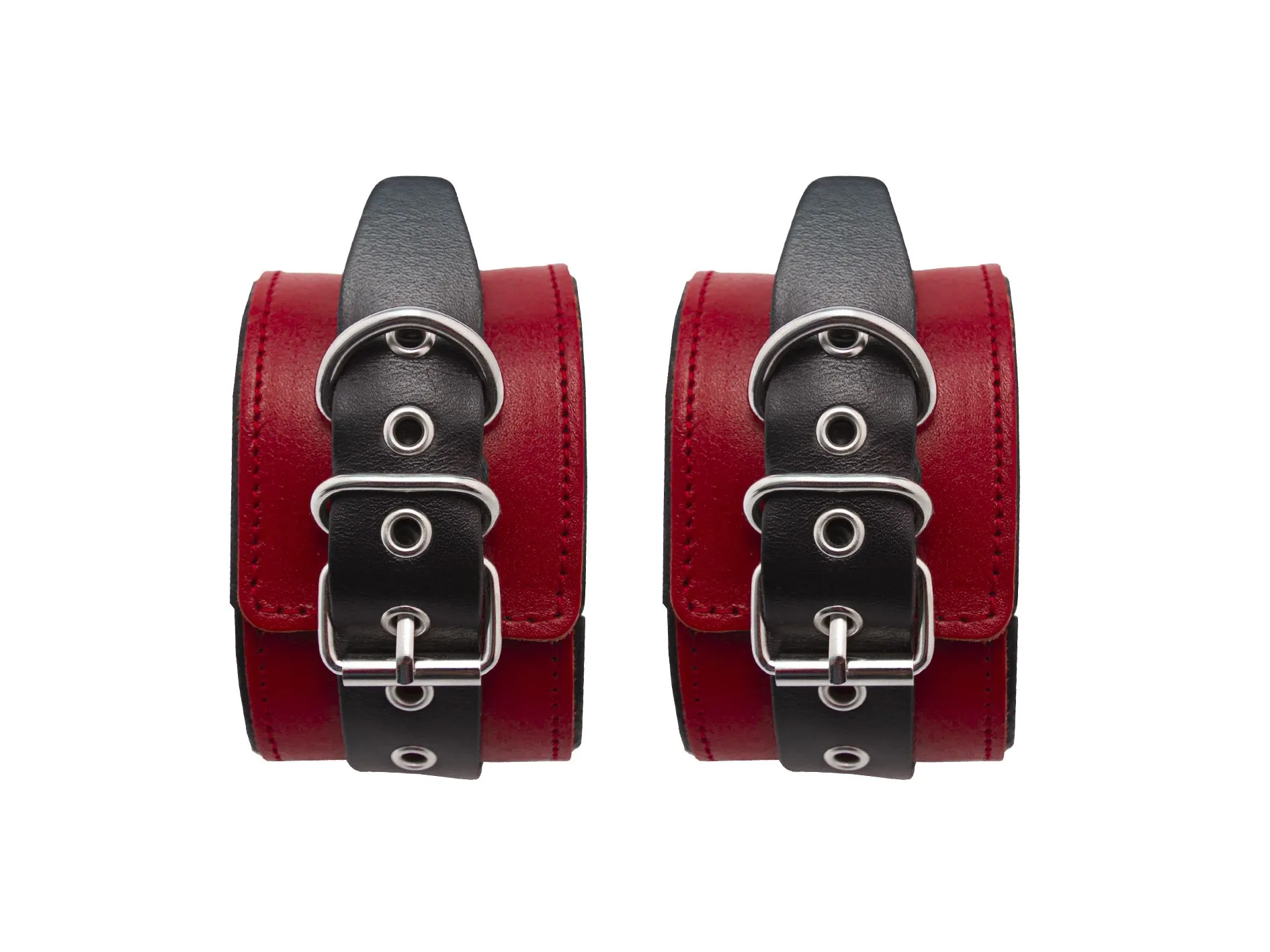 поножи декоративные pinkrabbit на мягкой подкладке, красные в 