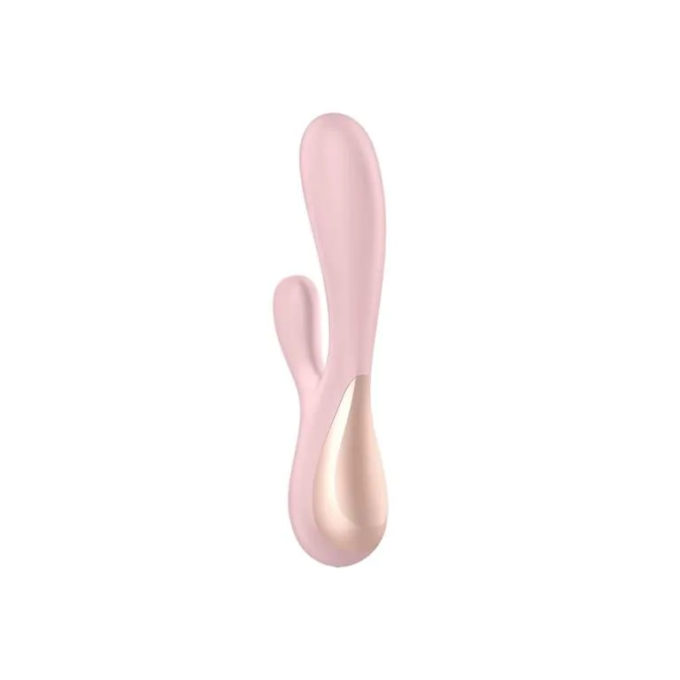вибромассажер satisfyer mono flex с возможностью управления через приложение - розовый в 