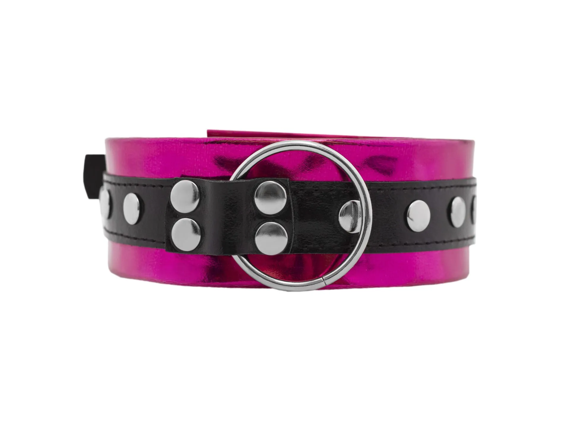 ошейник без поводка, розовый в 