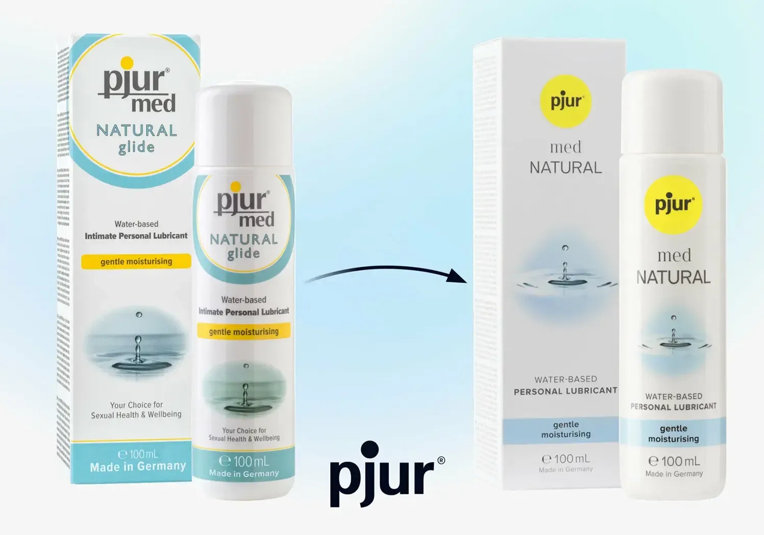 лубрикант натуральный pjur med natural 100 ml в 