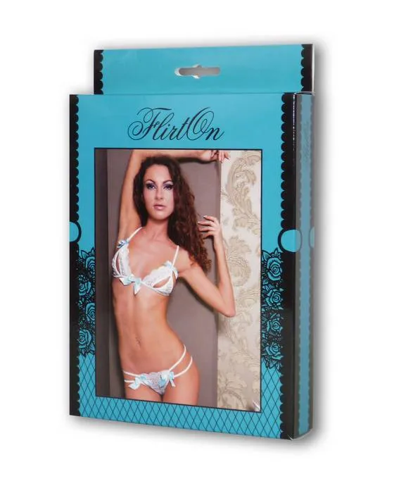 Эротическое комплект valery flirton, белый (42-44) в 