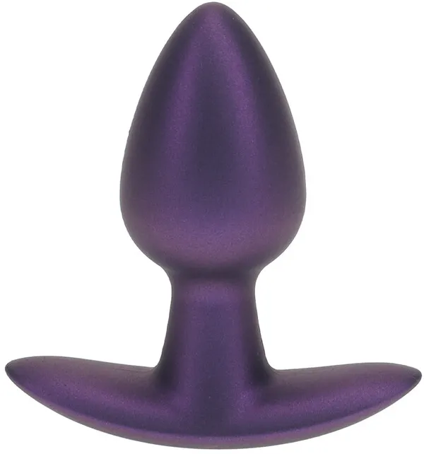 анальная пробка из силикона s - metallic pur в 
