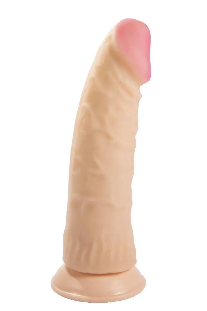 реалистичный фаллоимитатор супергигант с присоской в коробке 950203ru в 