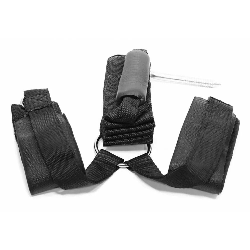 ремни для фиксации pipedream fantasy strap, черные в 