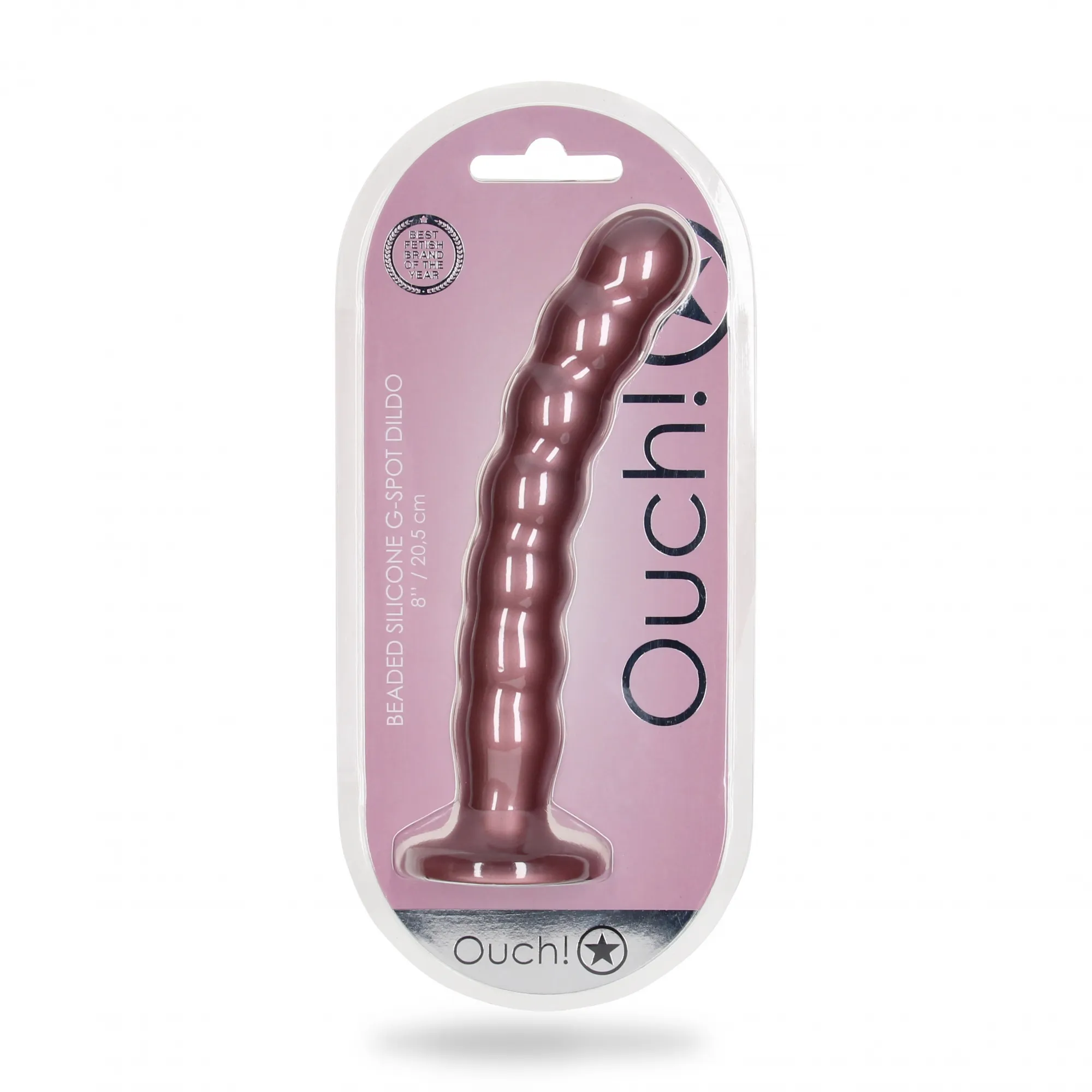 Фаллоимитатор Beaded G-Spot - 20,5 см