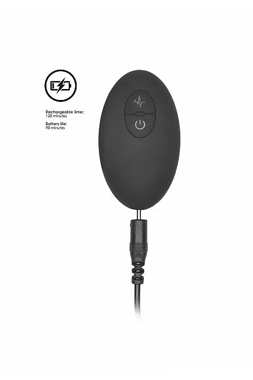 вибромассажер для точки g с электростимуляцией и пультом управления e-stim g/p-spot vibrator в 