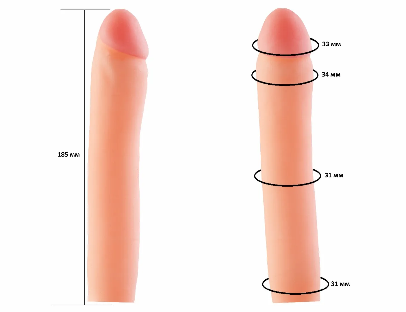 фаллоудлинитель кибер-кожа 690103ru в 