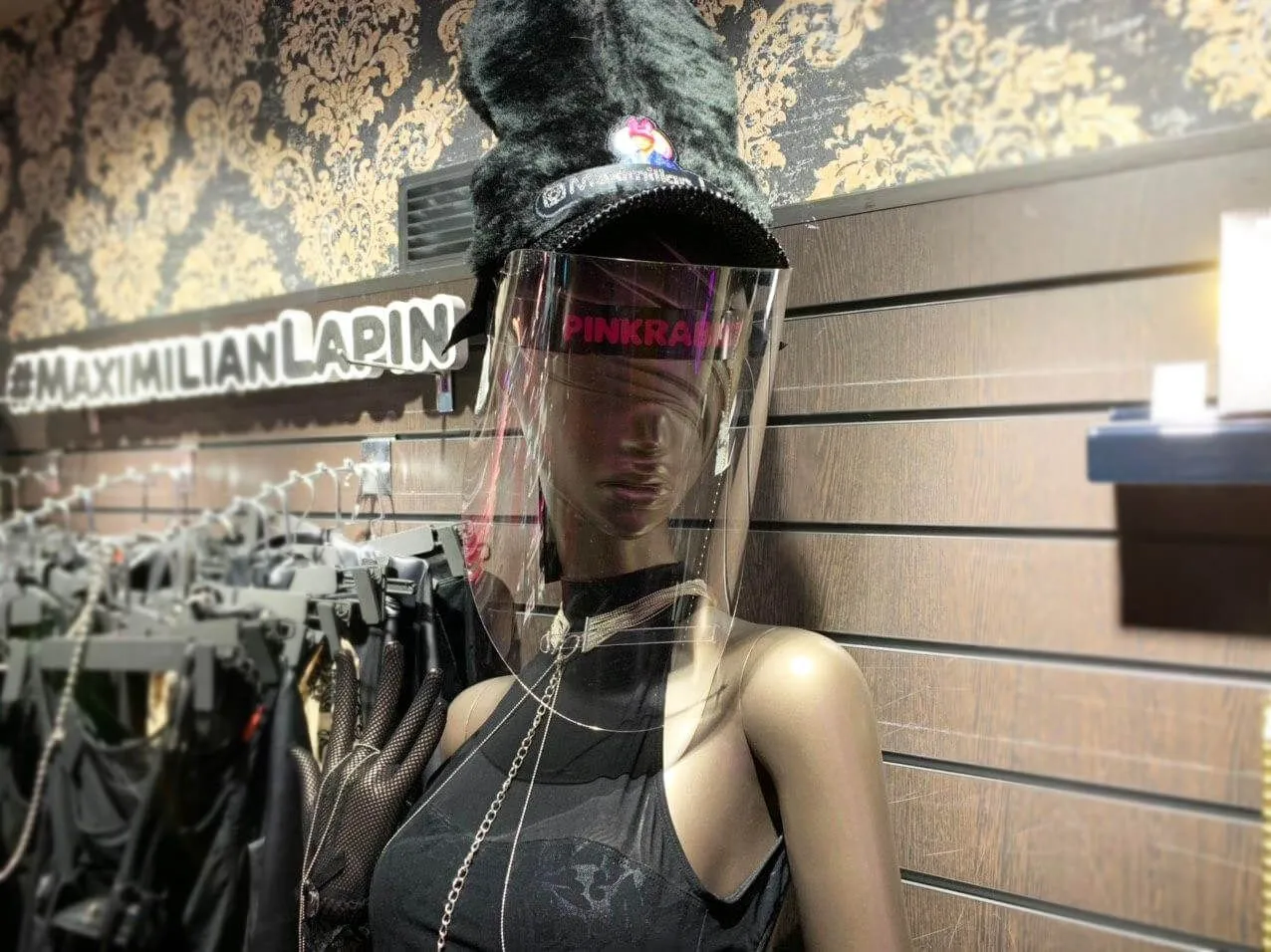 защитная маска-экран pinkrabbit в 