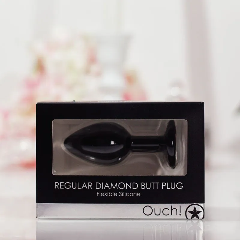 анальная пробка, shots media, черная в 