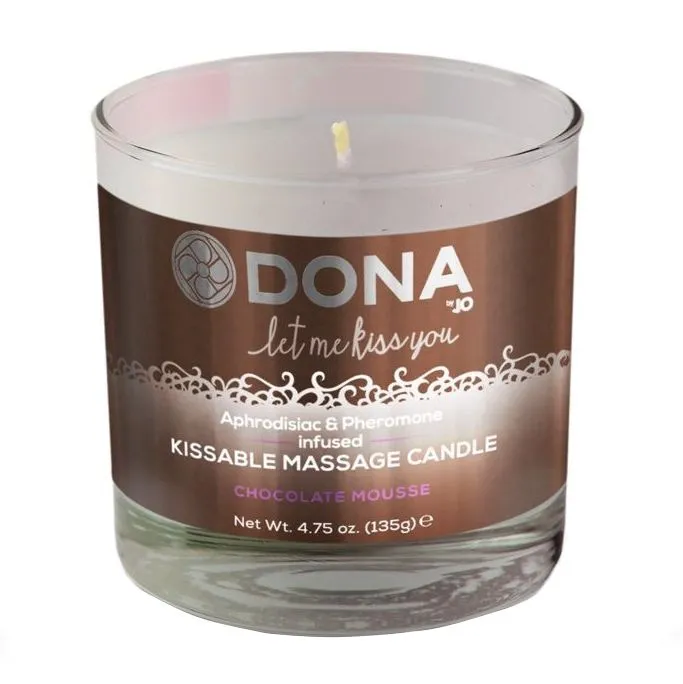 Свеча массажная с феромонами System Jo Шоколадный мусс, 135 г