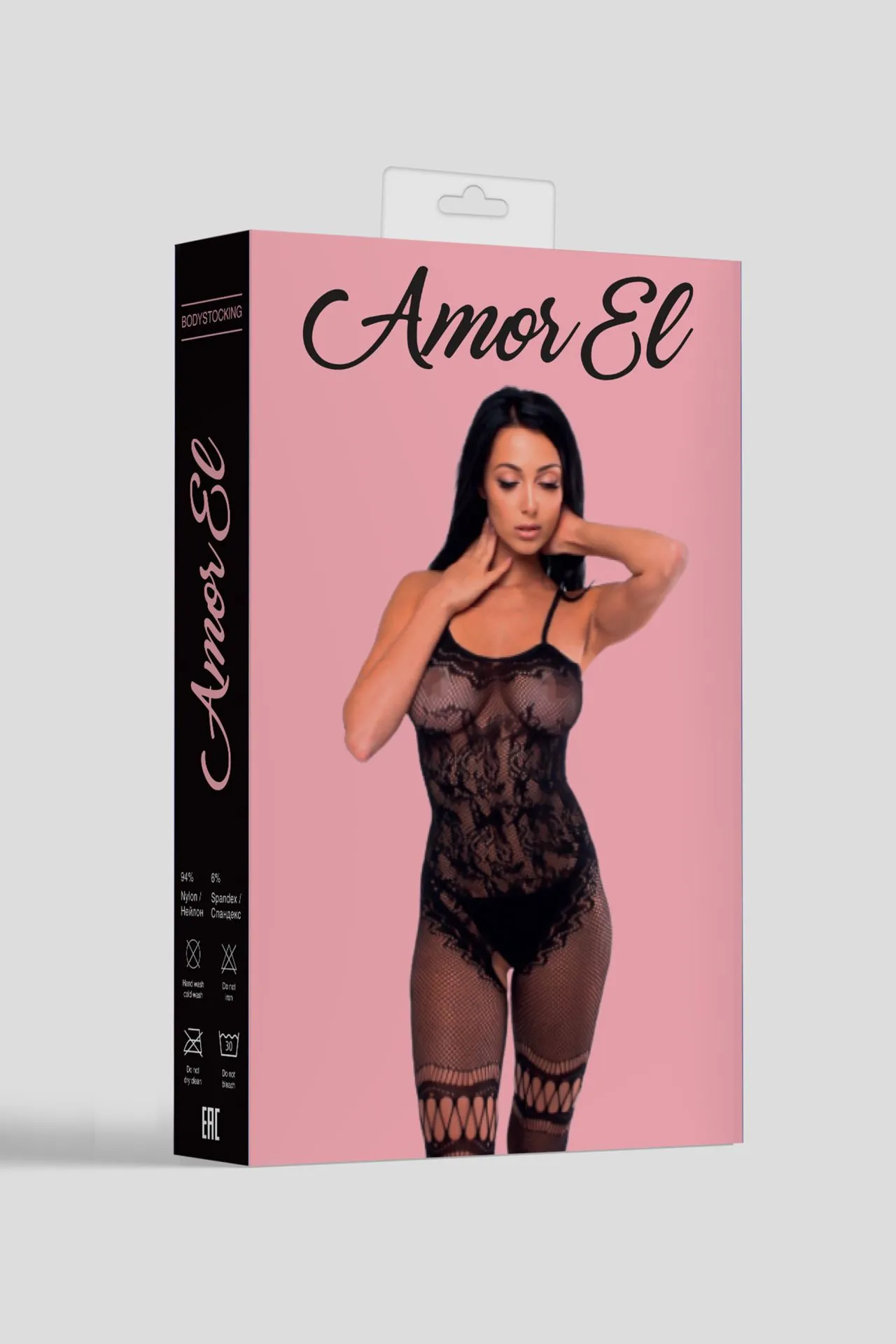 Эротическое кетсьюит (боди-комбинезон) valencia xl/xxl черный в 