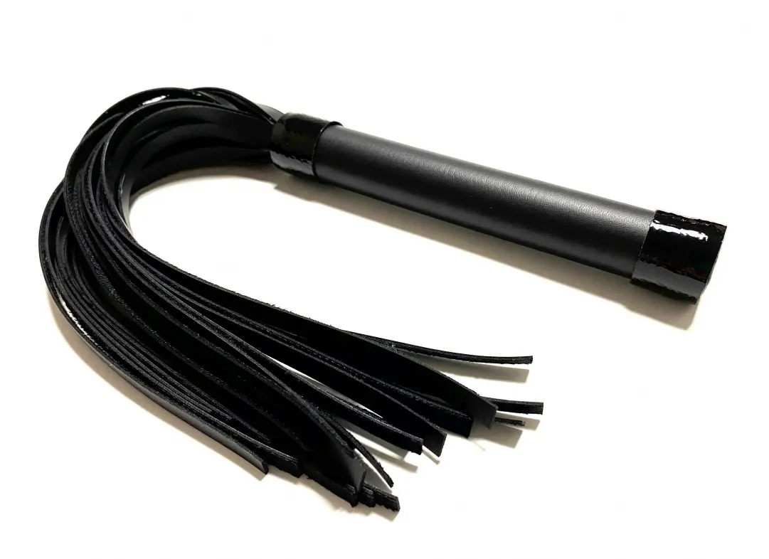 плеть из эко-кожи чёрная 50012ars в 