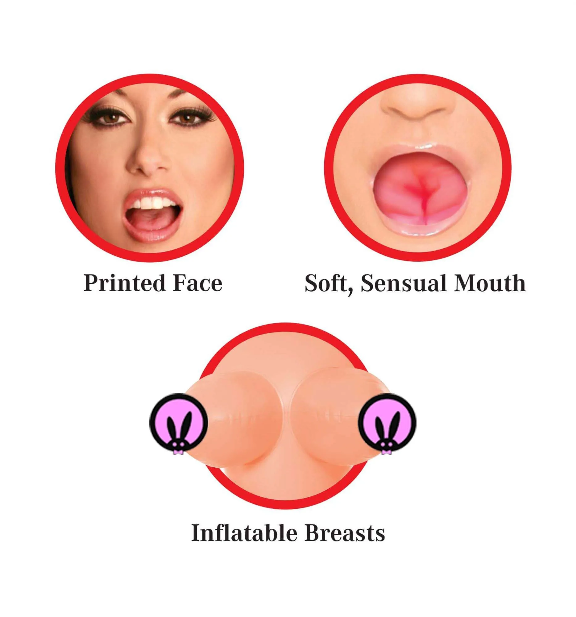 кукла pipedream brooke le hook, телесная в 