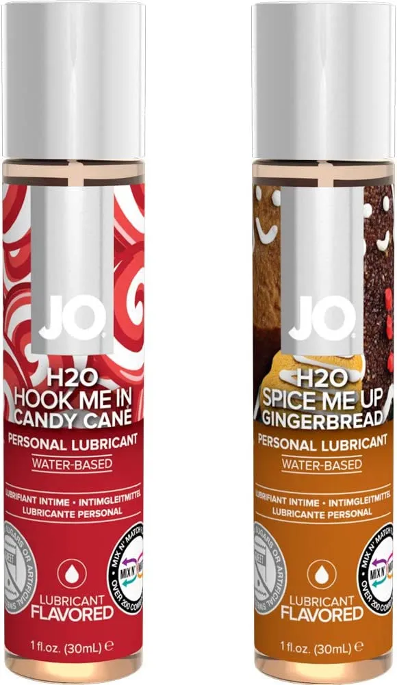 набор из 2 вкусовых лубрикантов system jo naughty or nice в 