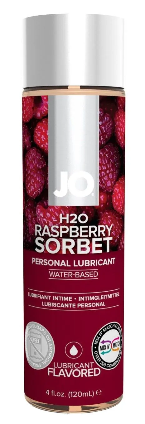 лубрикант съедобный system jo h2o малиновый сорбет, 120 мл в 