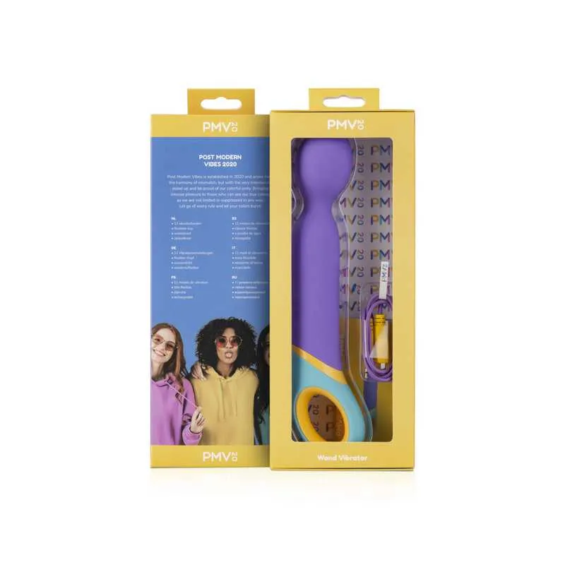 вибромассажер base wand, фиолетовый в 