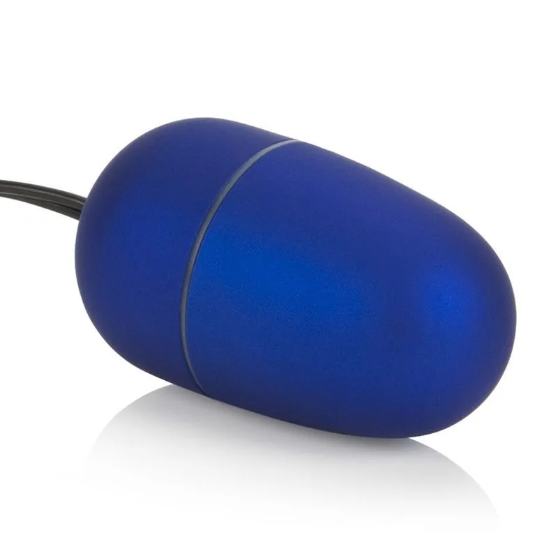 виброяйцо california exotic novelties body & soul remote ii, синее в 