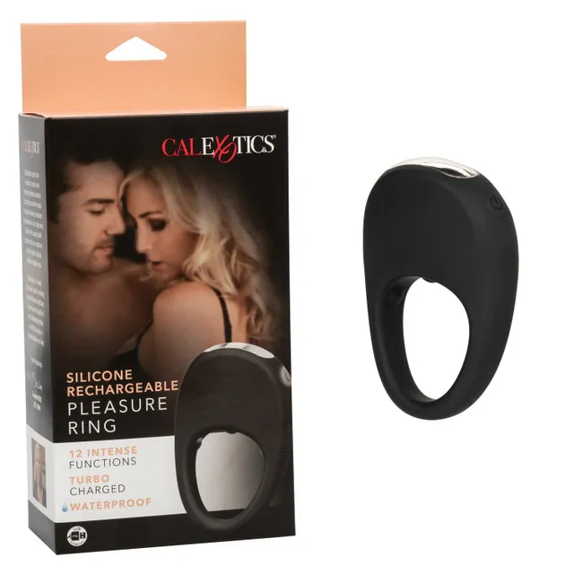 Перезаряжаемое эрекционное виброкольцо Silicone Rechargeable Pleasure Ring