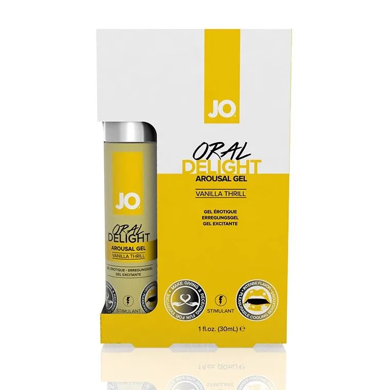 Гель с десенсибилизацией System Jo Oral Delight Vanilla Thrill, 30 мл