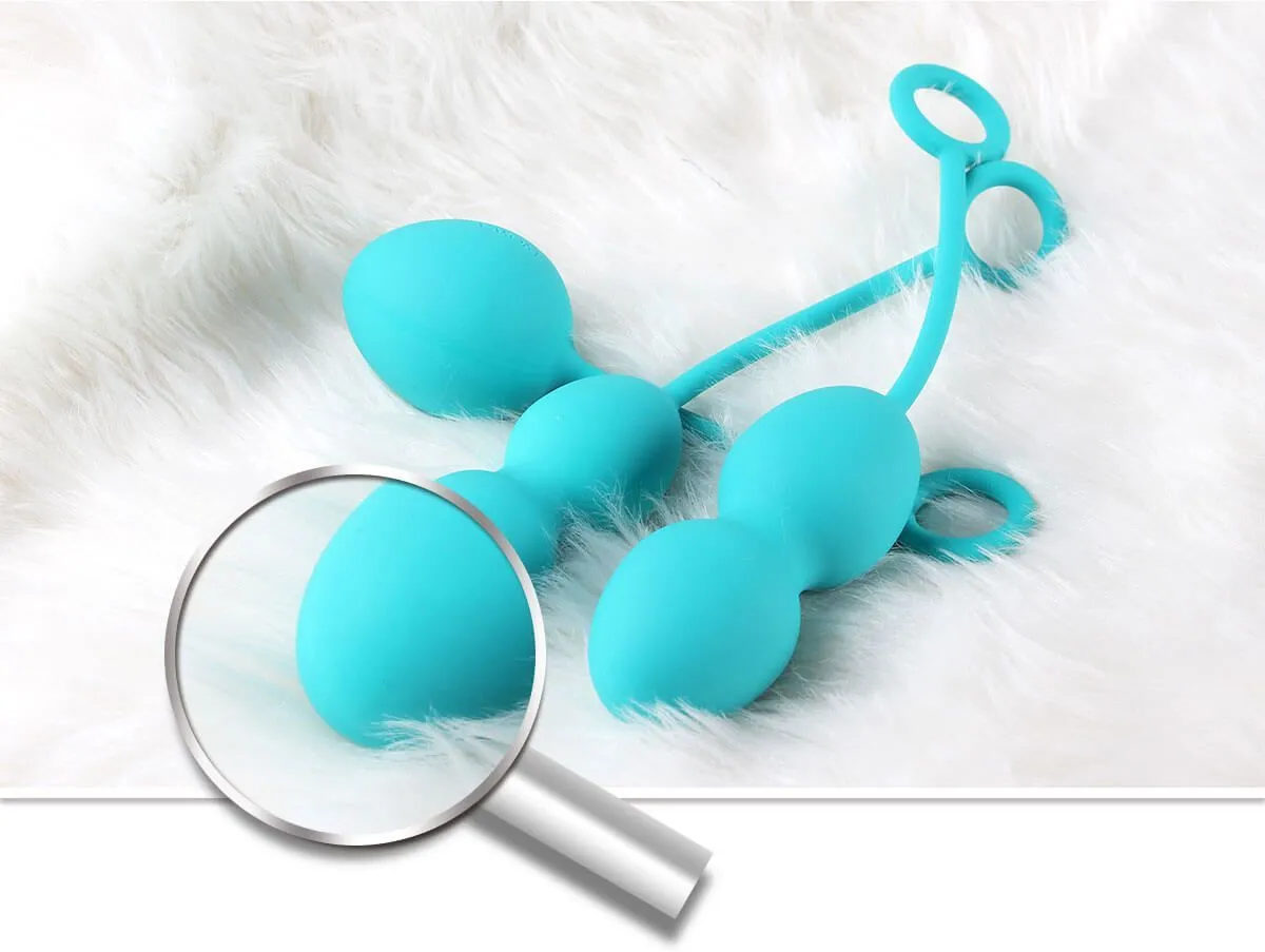 вагинальные шарики svakom nova ball, зеленые в 