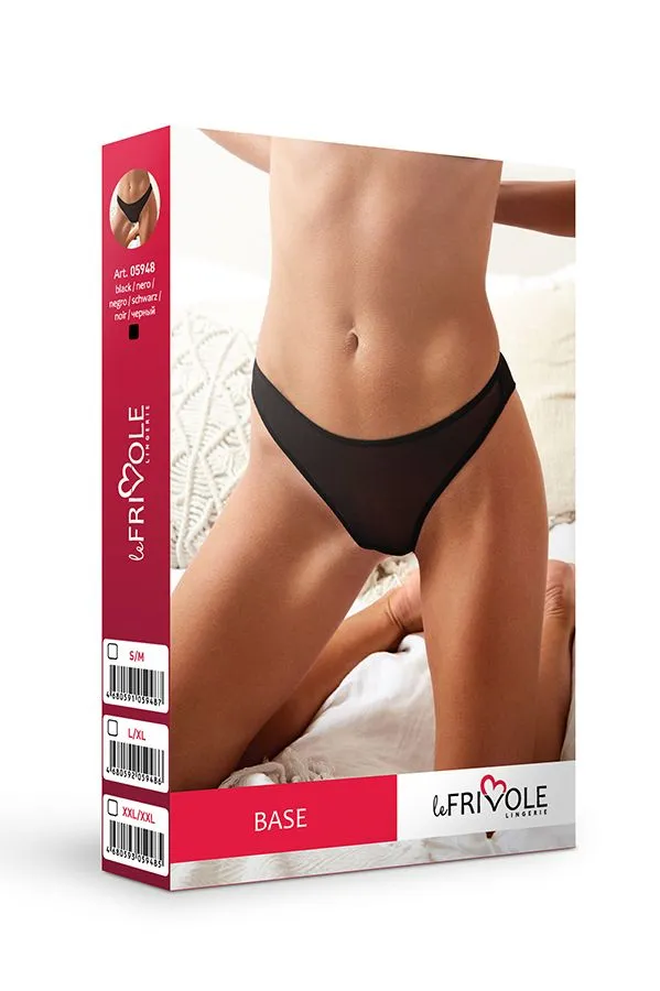 Эротическое базовые слипы из сетки le frivole base в 