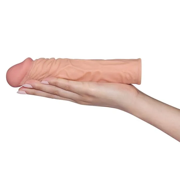 насадка удлиняющая lovetoy pleasure x-tender, без вибрации в 