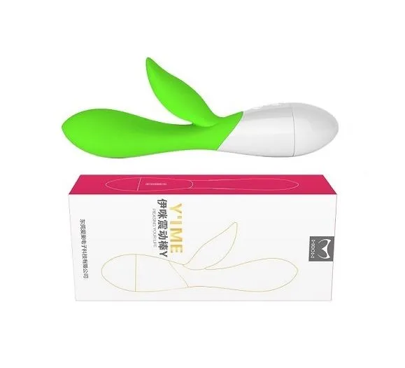 вибратор lovetoy meware yime-y, зеленый в 