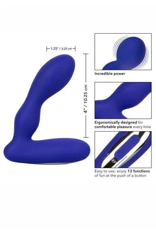перезарежаемый силиконовый анальный стимулятор silicone wireless pleasure probe в 